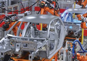 Automotive plant assembly line